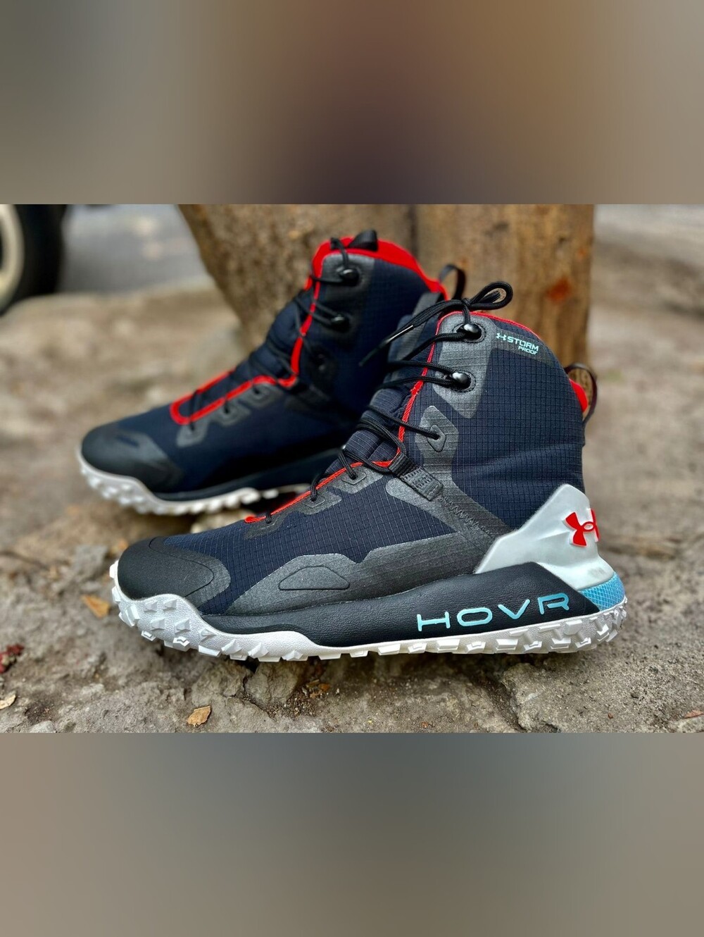 Under Armour Hovr DAWN Black Hiking Boots